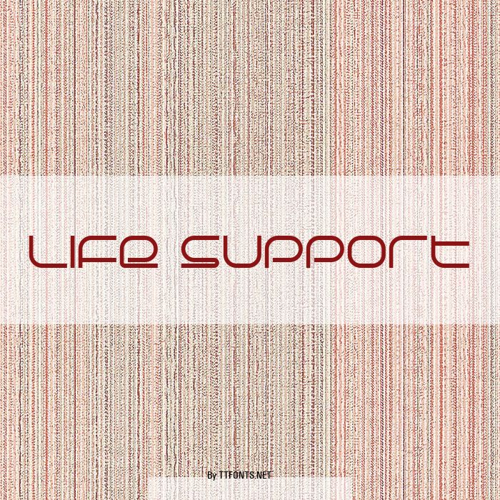 Life Support example